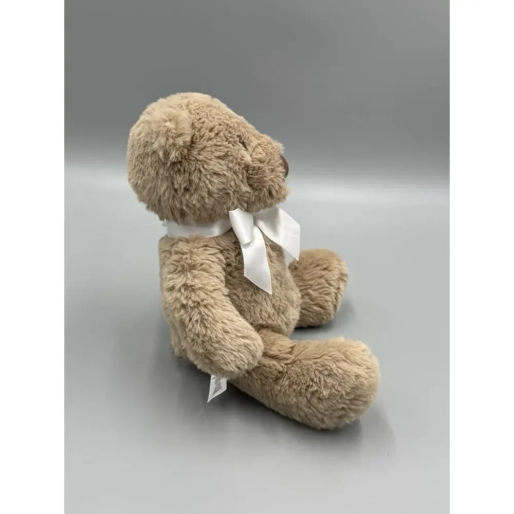 Snug Teddy Bear Plush 9” Stuffed Animal W/ Ribbon Bow